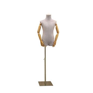 Imagem de Manequim manequim alfaiates manequim manequim infantil manequim metal costureiras formas de vestido 2-8 anos de idade loja de roupas infantis mostra