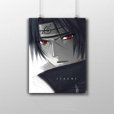 Imagem de Placa Decorativa Itachi Anime - Artesanal