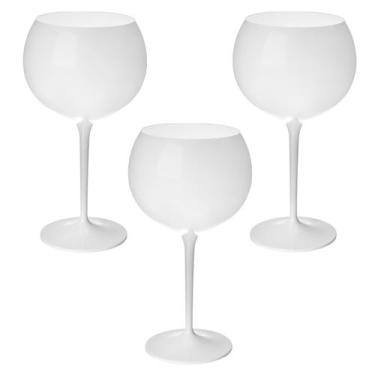 Imagem de Taça De Gin 600ml Kit 3pçs Acrílico Alto Padrão Premium - NEOPLAS, BRA