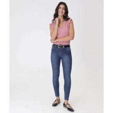 Imagem de Calça Jeans Skinny Feminina Biotipo-95024, Jeans azul, 44