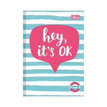 Imagem de Caderno Brochura Capa Dura Pequeno 1/4 Pepper 80 Folhas Tilibra Estampa 10