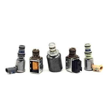 Imagem de Kit de solenoide de transmissão 4L60E 4L65E 4L60 com conjunto de 5 peças TCC/PWM EPC Shift compatível com GM 1993-2002 Cadillac/Buick/Chevy/GMC-5PCS