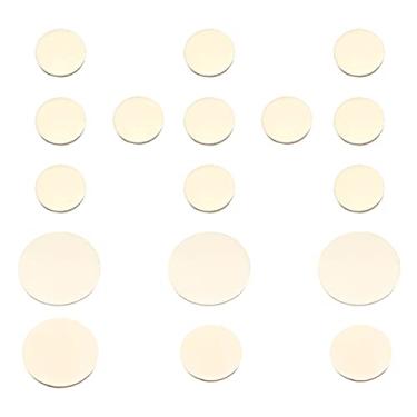 Imagem de Kit de almofadas de clarinete de 17 peças - Almofadas de isolamento de som de cortiça branca para juntas de pescoço de clarinete - Acessórios de instrumentos de sopro de madeira - Kit de substituição