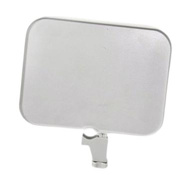 Imagem de YIJU Bandeja para pedestal de microfone com presilha para rack, multifuncional, prática e ajustável, ideal para transmissões ao vivo, Branco