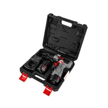 Imagem de Furadeira e parafusadeira a bateria 12v psr12-c6 -127-220v - PIT