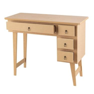 Imagem de Escrivaninhas, penteadeiras, mesa de manicure, painel de fibra de média densidade (MDF)
