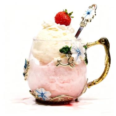 Imagem de Guon-Wuvl Caneca de chá 3D de vidro de cristal de artesanato com colher de chá feminina café, chá, suco, cerveja, leite bebidas quentes e frias use pacote de presente. (azul curto)