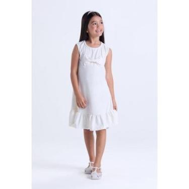 Imagem de Vestido Infantil Menina Verão Rustique com Laço-Feminino