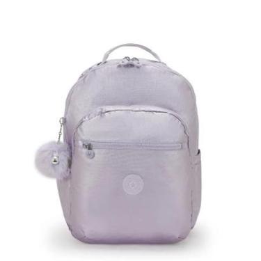 Imagem de Mochila Kipling Seoul Xl Lilac M Met BTS-Feminino