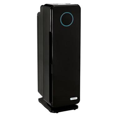 Imagem de GermGuardian Purificador de ar HEPA 5 em 1 para casa, purificador de ar para animais de estimação com filtro de ar HEPA e luz UV-C, AC4300BPTCA, 743 pés quadrados, torre de 55 cm, preto