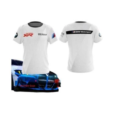 Imagem de Camiseta Masculina BMW De Verão Com Manga Curta, Estilo Esportivo Raci