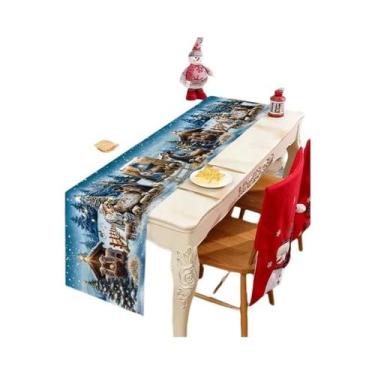 Imagem de Caminho De Mesa De Natal Decoração Para Casa Decoração De Mesa De Nata