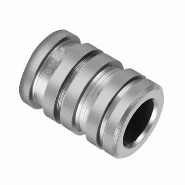 Imagem de Naroote Contas de Faca de Liga de Titânio Precisas Pingente Leve Durável Estabilizador de Corrente Corporal para Cordão Ao Ar Livre Paracord Tamanho Grande (#2)