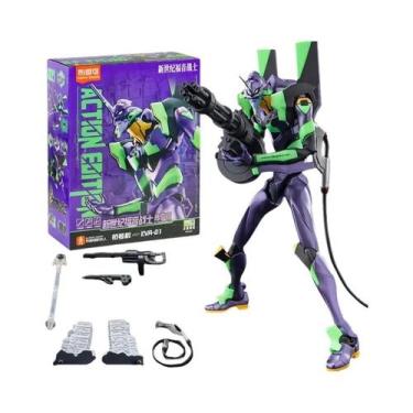 Imagem de Figura De Ação Montada Shinji Ikari Rei Ayanami EVANGELION EVA-01 Neon
