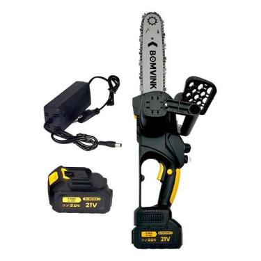 Imagem de Motosserra Profissional 12 Bivolt 2 Baterias Recarregavel - RR CASA E 