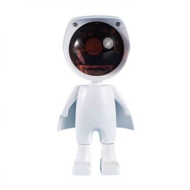 Imagem de Lâmpada Projetora Rotativa de 360 Graus Decoração para Festa em Família Sala Estar Quarto Luz Noturna Ambiente LED Fonte Alimentação USB Ferro Regulag