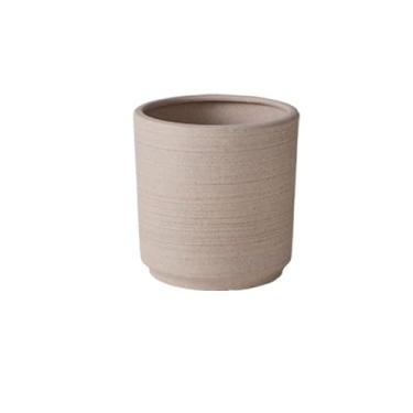 Imagem de Vasos de plantas Vaso de jardim com furos drenagem, vaso flores terracota áspera grande calibre