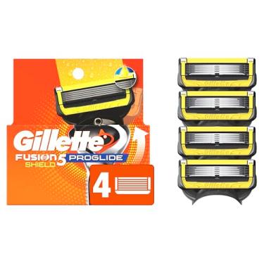 Imagem de Gillette Refil de lâmina de barbear masculina ProGlide Shield, 4 unidades, protege contra irritação da pele