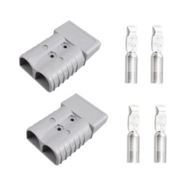 Imagem de Kit Conector De Energia Para Bateria Com Terminal De Cabo Anderson 50A