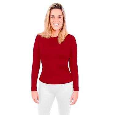 Imagem de Camisa Térmica Segunda Pele RT Feminino Frio Intenso Viagens Neve Esportes Aventura-Feminino