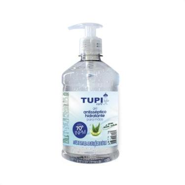 Imagem de Álcool Gel Tupi Antisséptico Hidratante 440g com Aloe Vera