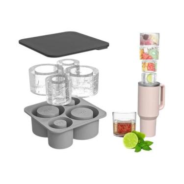 Imagem de Forma De Silicone Para Cubos De Gelo Para Copo Stanley 20oz 30oz 40oz 