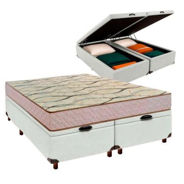 Imagem de Cama + Bau Blindado E Colchão D33 Casal - Maxsono Paropas