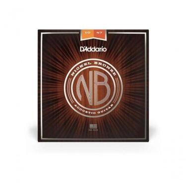 Imagem de Encordoamento Violão Aço .010-.047 Nickel Bronze Nb1047 D