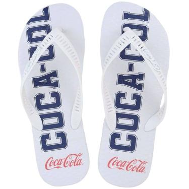 Imagem de Chinelo de Dedo Masculino Casual Praia Passeio Coca Cola Leyden Cc4235