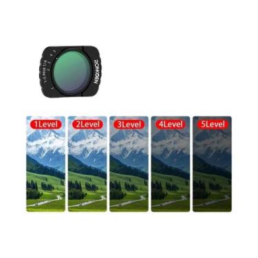 Imagem de Conjunto De Filtros Magnéticos ND CPL DJI OSMO Pocket 3 Acessórios Par