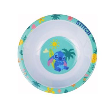 Imagem de Tigela Infantil Melamina 450ml 16cm Stitch Disney - Tuut