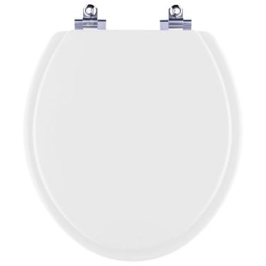 Imagem de Tampa De Vaso Sanitário Com Amortecedor Izy Branco Para Bacia Deca