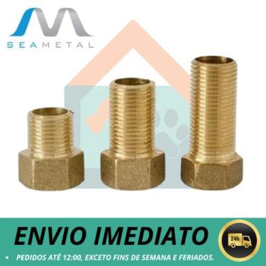 Imagem de Aumento Prolongador 1/2 de Torneira Curto, Médio e Longo SEA Metais, C