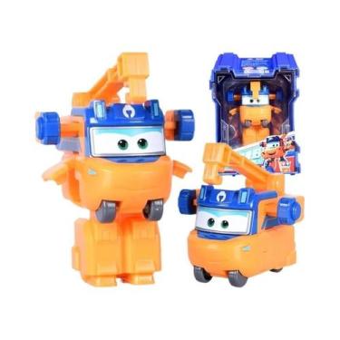 Imagem de Figuras De Ação Robôs Transformáveis Super Wings Para Crianças, Miniat