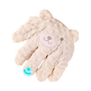 Imagem de Luva De Algodão Para Bebê Recém-Nascido: Brinquedo Conforto Com Toque 