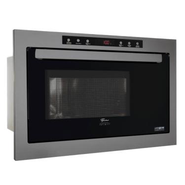 Imagem de Forno Micro-ondas Fischer Infinity de Embutir com Dourador 25 Litros Inox