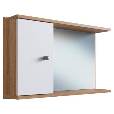 Imagem de Armário Espelheira 1 Porta 60 cm LVA05 NOVAM
