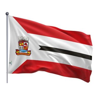 Imagem de Bandeira do Município de Alagoinhas Uma Face Estampada Tamanho 70x100c