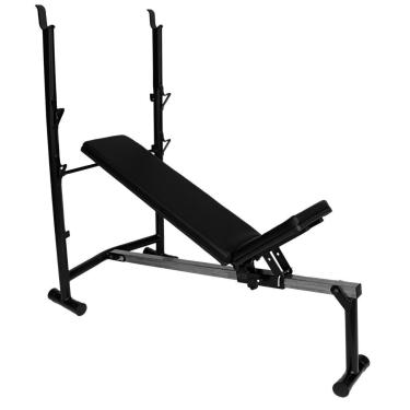 Imagem de Banco Para Supino Residencial Dobrável com 3 Regulagens-Unissex