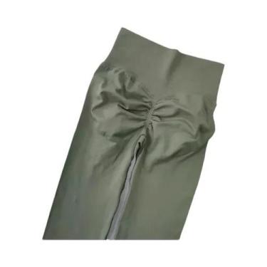 Imagem de Calças de Yoga Seamless de Cintura Alta - Leggings de Secagem Rápida p