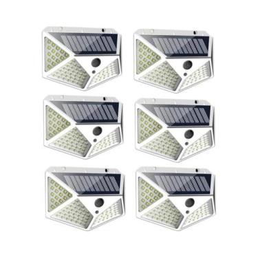 Imagem de 12 Luzes Solares de Parede com Sensor de Movimento - 100 LEDs - Ilumin
