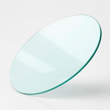 Imagem de Tampo de Mesa Redondo 100cm Vidro Temperado 6mm Incolor Resistente - P