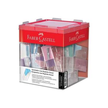 Imagem de Apontador faber deposito pastel - Faber Castell