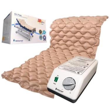 Imagem de Colchão Pneumático Anti Escaras Hospitalar Airplus Até 135 Kg Com Moto