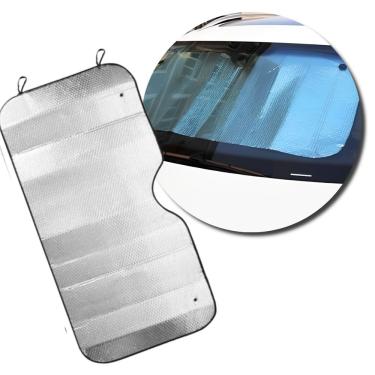 Imagem de Protetor Solar Para-Brisas Automotivo Metálico Metálico Para-Brisas Universal Anti UV Dobrável Utimix