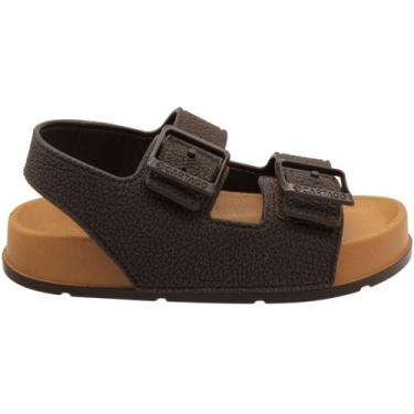 Imagem de Chinelo Slide Baby Cartago Milão III Menino, Marrom, 19