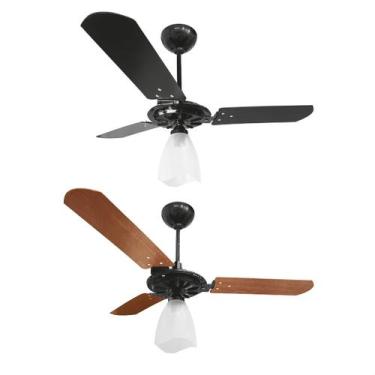 Imagem de Ventilador Teto Yris 150W Ventex Turbo Silencioso 3 Pás Resistente 3 V