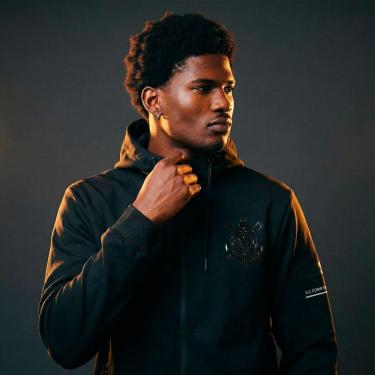 Imagem de Jaqueta Corinthians Alma Preta Logo Gel 3D Masculino-Masculino