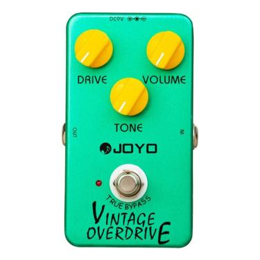 Imagem de Pedal De Guitarra Efeito Jf-01 Joyo Vintage Overdrive Verde