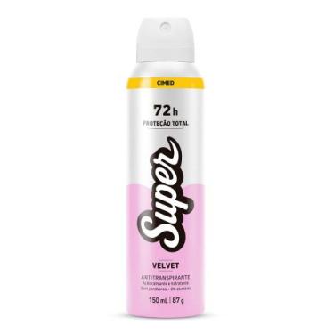 Imagem de Desodorante Antitranspirante Aerosol CIMED-SUPER Velvet 72h 150ml